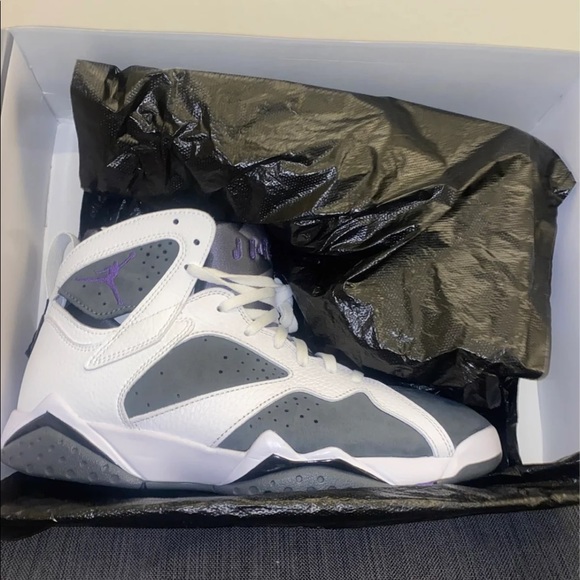 Jordan 7 Flint Size 9 Men’s Like New with Original Box - Picture 4 of 5